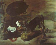 Haga click para ver la imagen ampliada 1939_03_philosopher illuminated by the light of the moon and the setting sun 1939.jpg